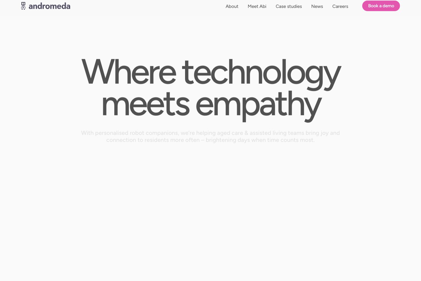 andromedarobotics.ai poster