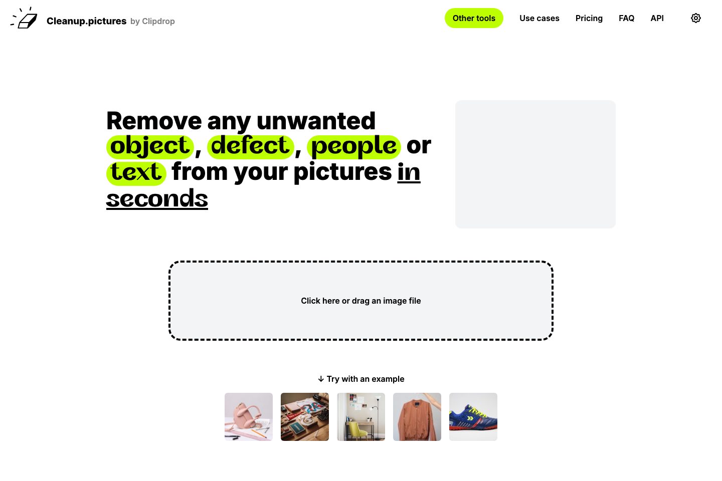 cleanup.pictures poster