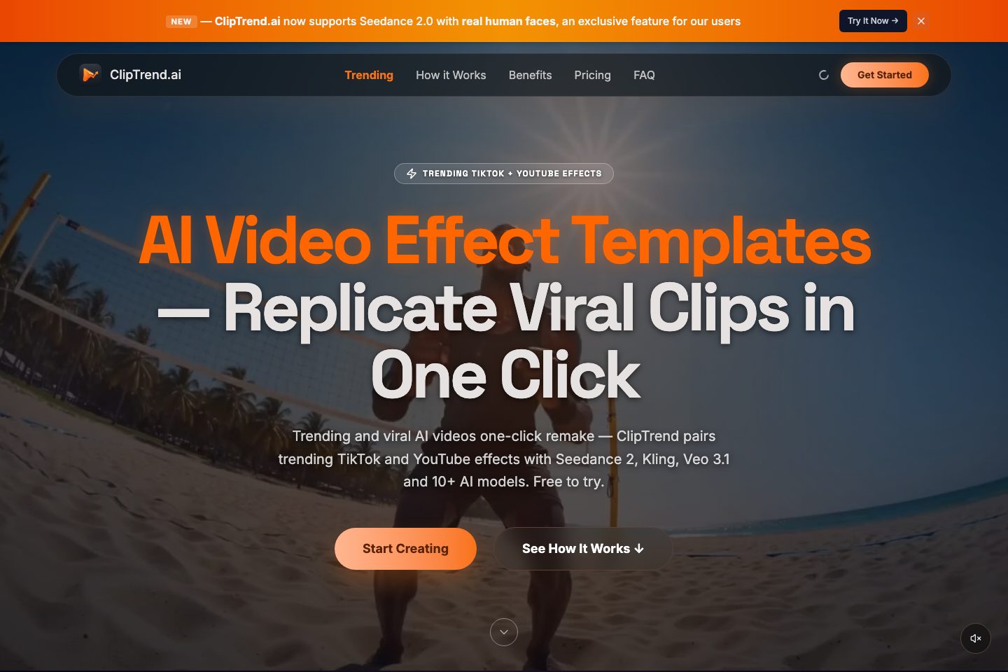 cliptrend.ai poster