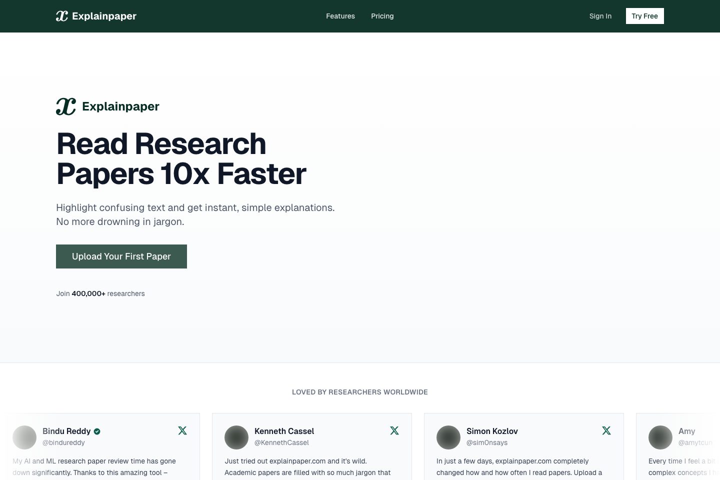 explainpaper.com poster