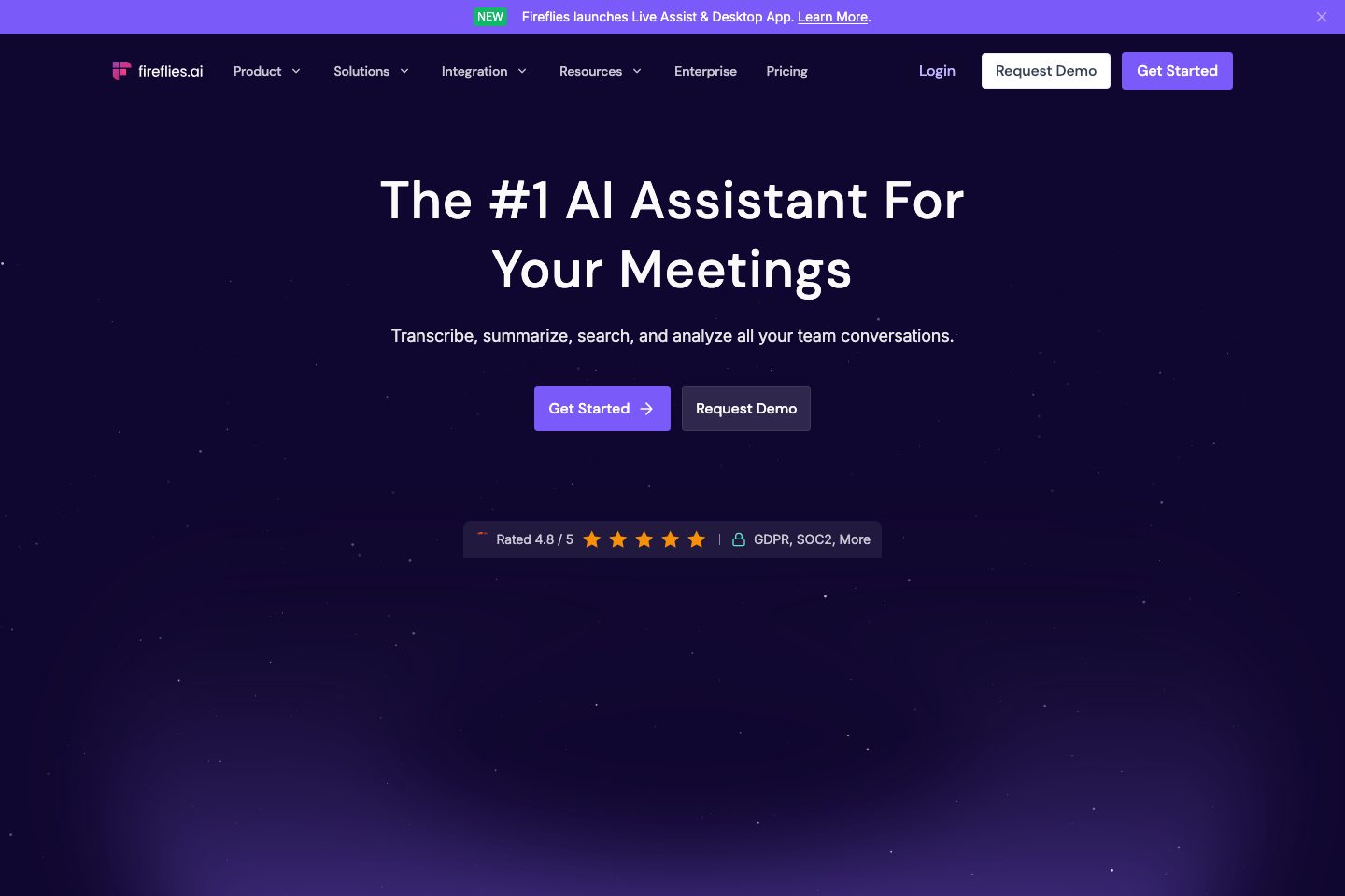 fireflies.ai poster