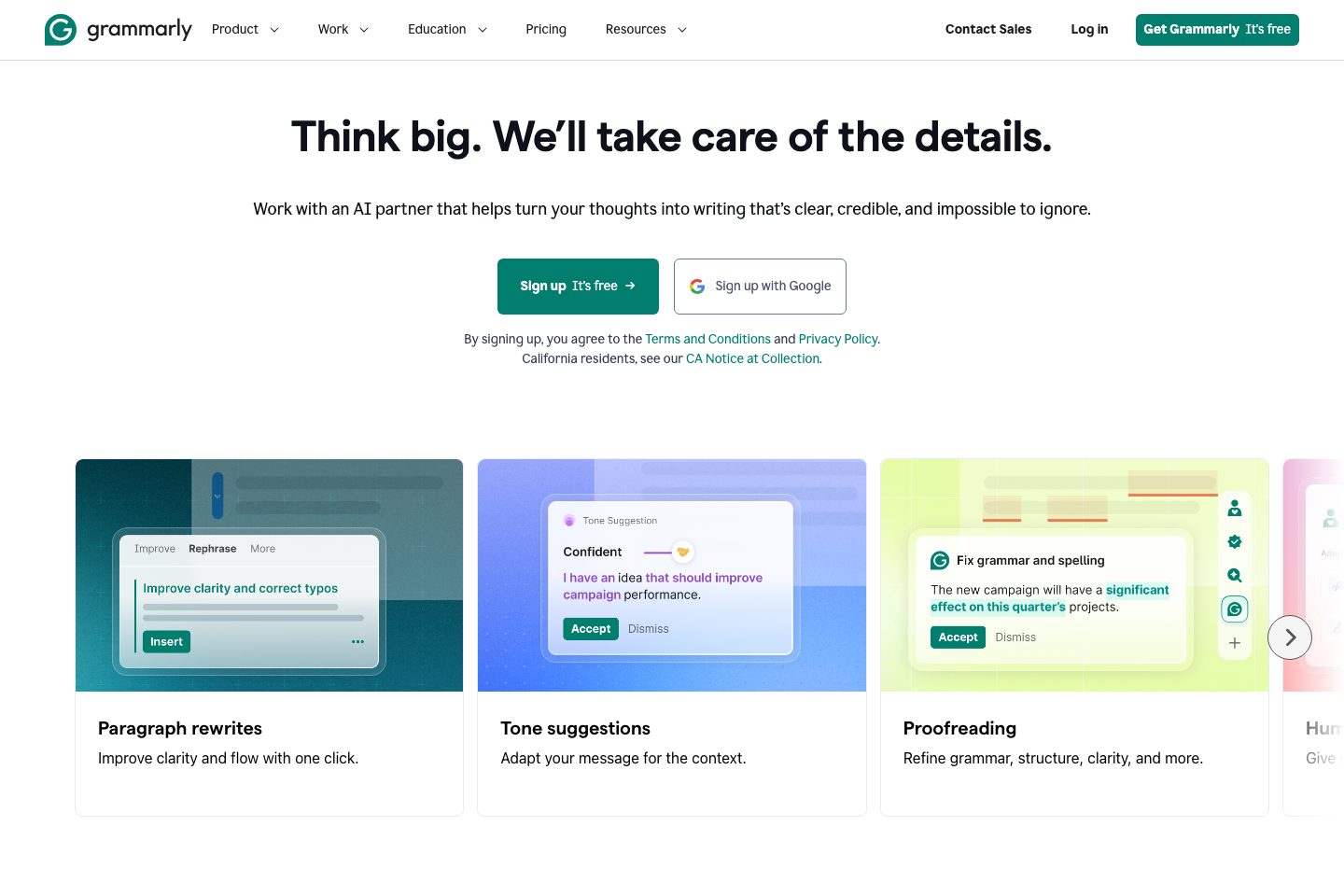 grammarly.com poster