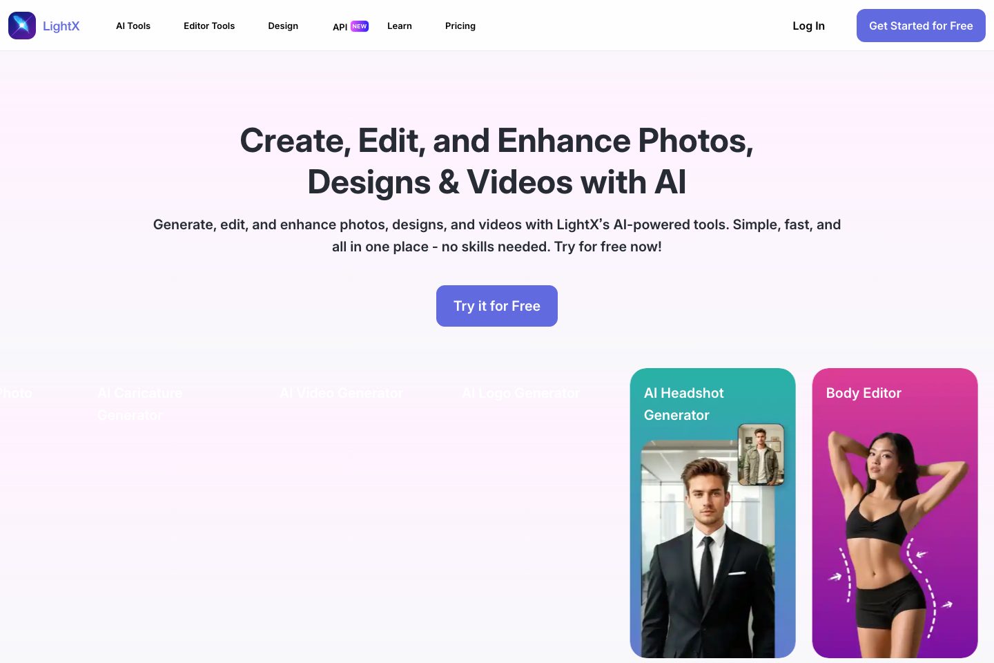 lightxeditor.com poster