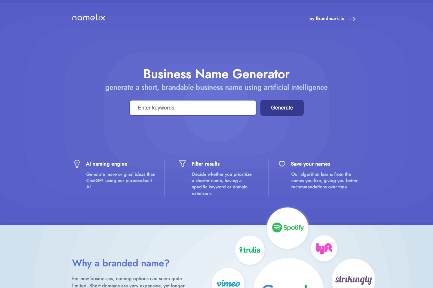 namelix.com poster