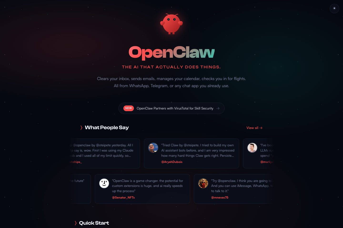 openclaw.ai poster