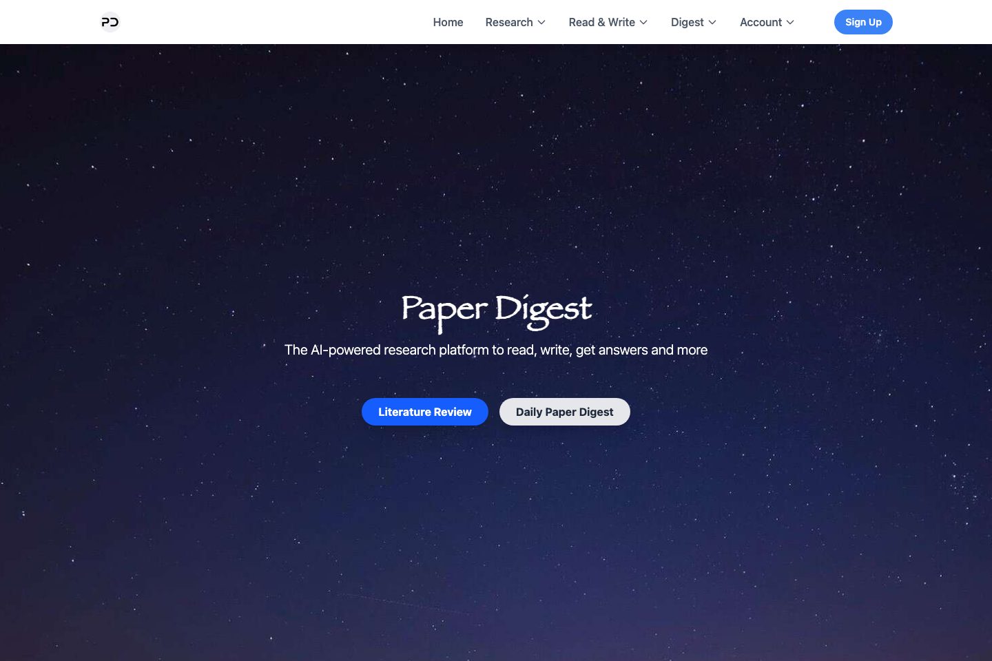 paperdigest.org poster