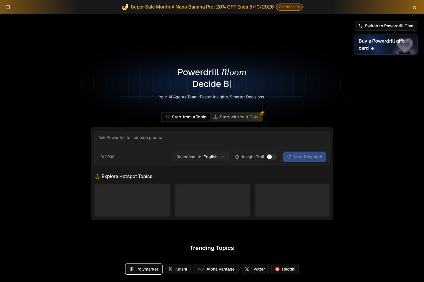 powerdrill.ai poster