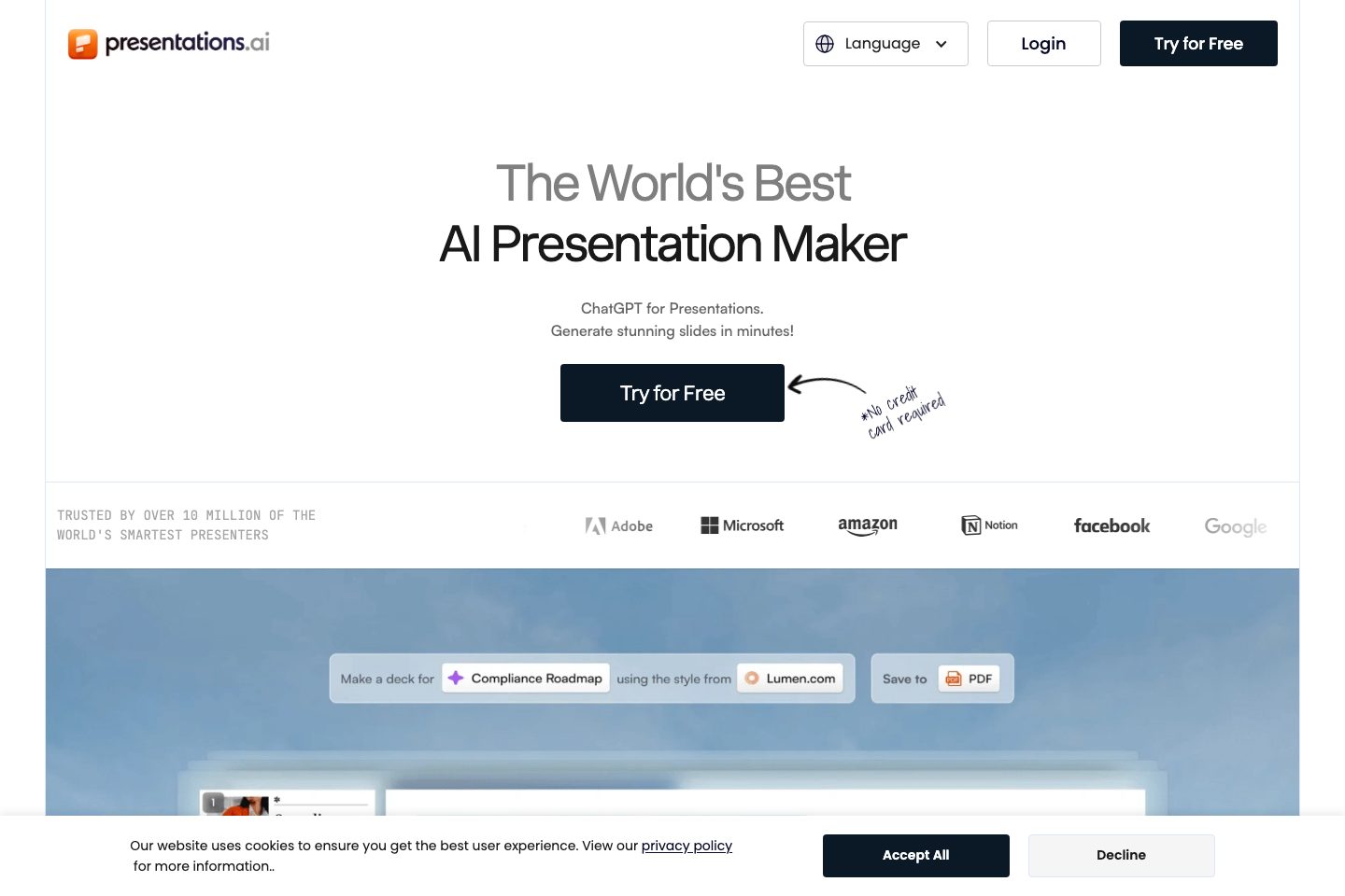 presentations.ai poster