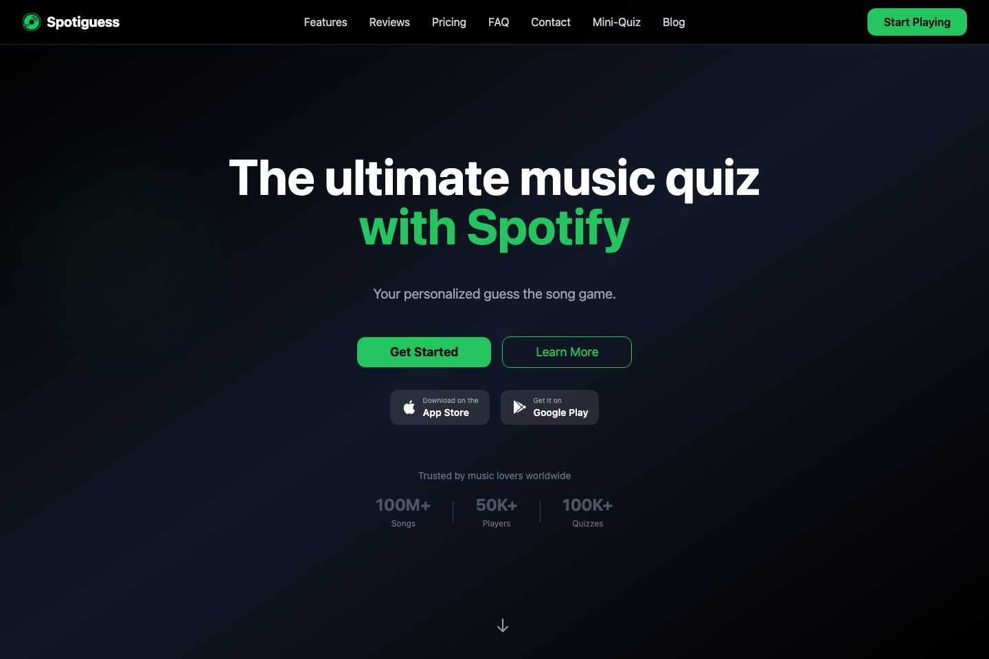spotiguess.com poster