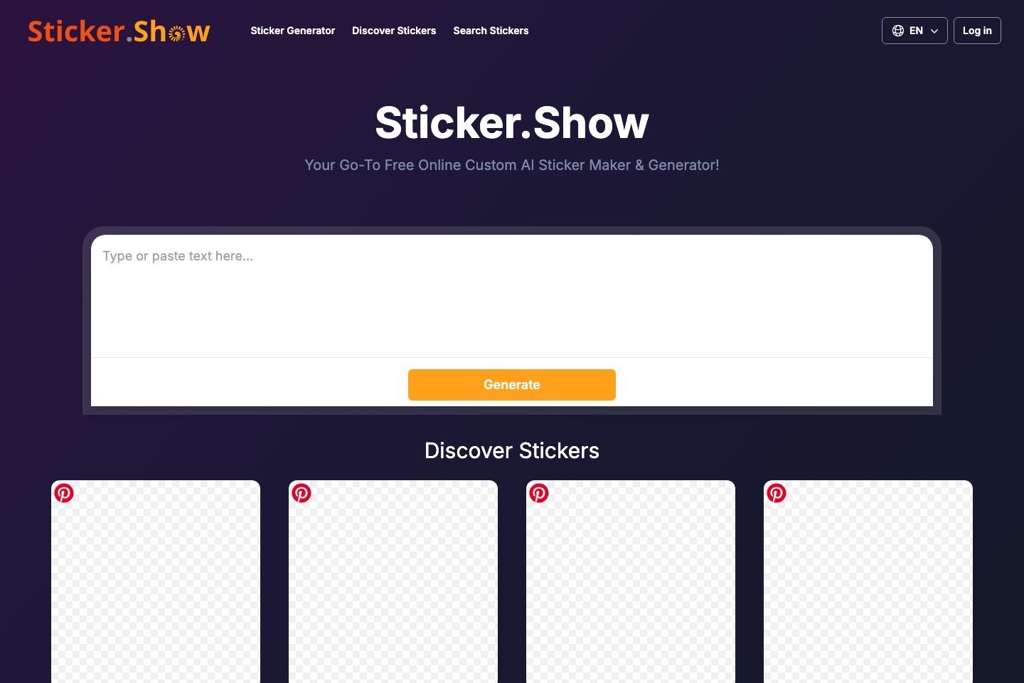 sticker.show poster