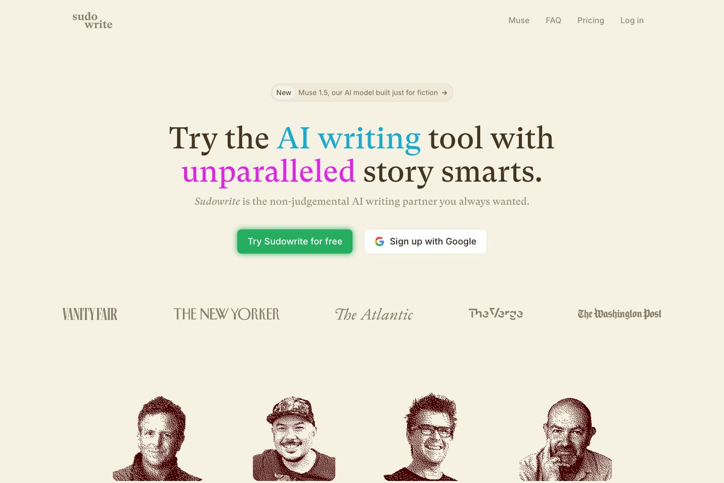 sudowrite.com poster