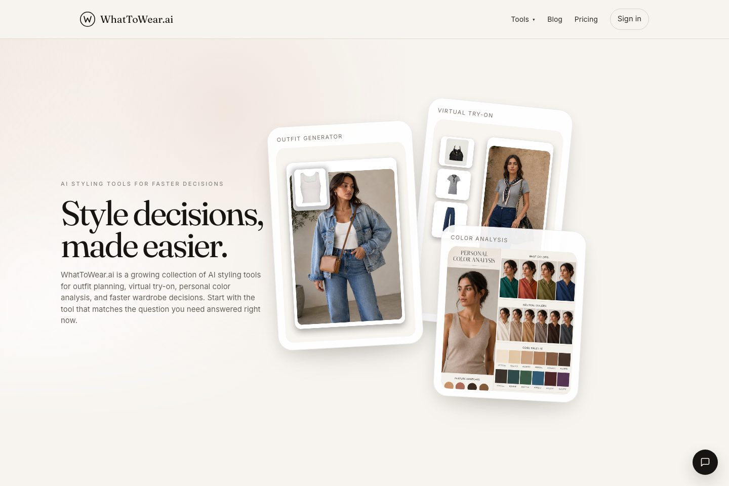 whattowear.ai poster